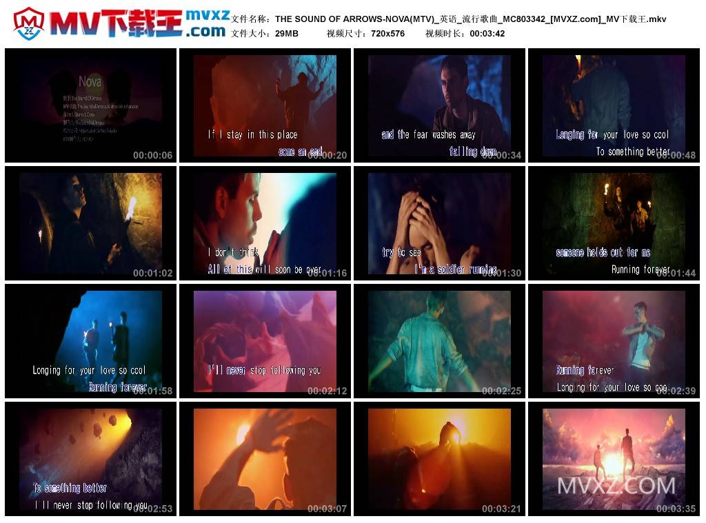 THE SOUND OF ARROWS-NOVA(MTV)_英语_流行歌曲_MC803342